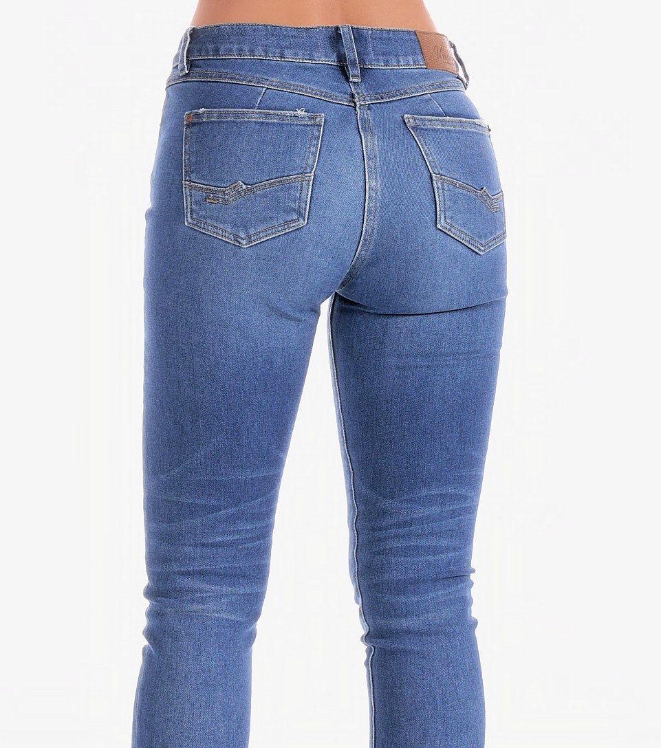 Jean Para Mujer Con Proceso Medio Unser 831722 AZ