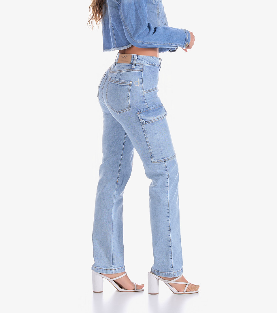 Jean Tipo Cargo Con Proceso Praga Emma Derek 832384 AZ