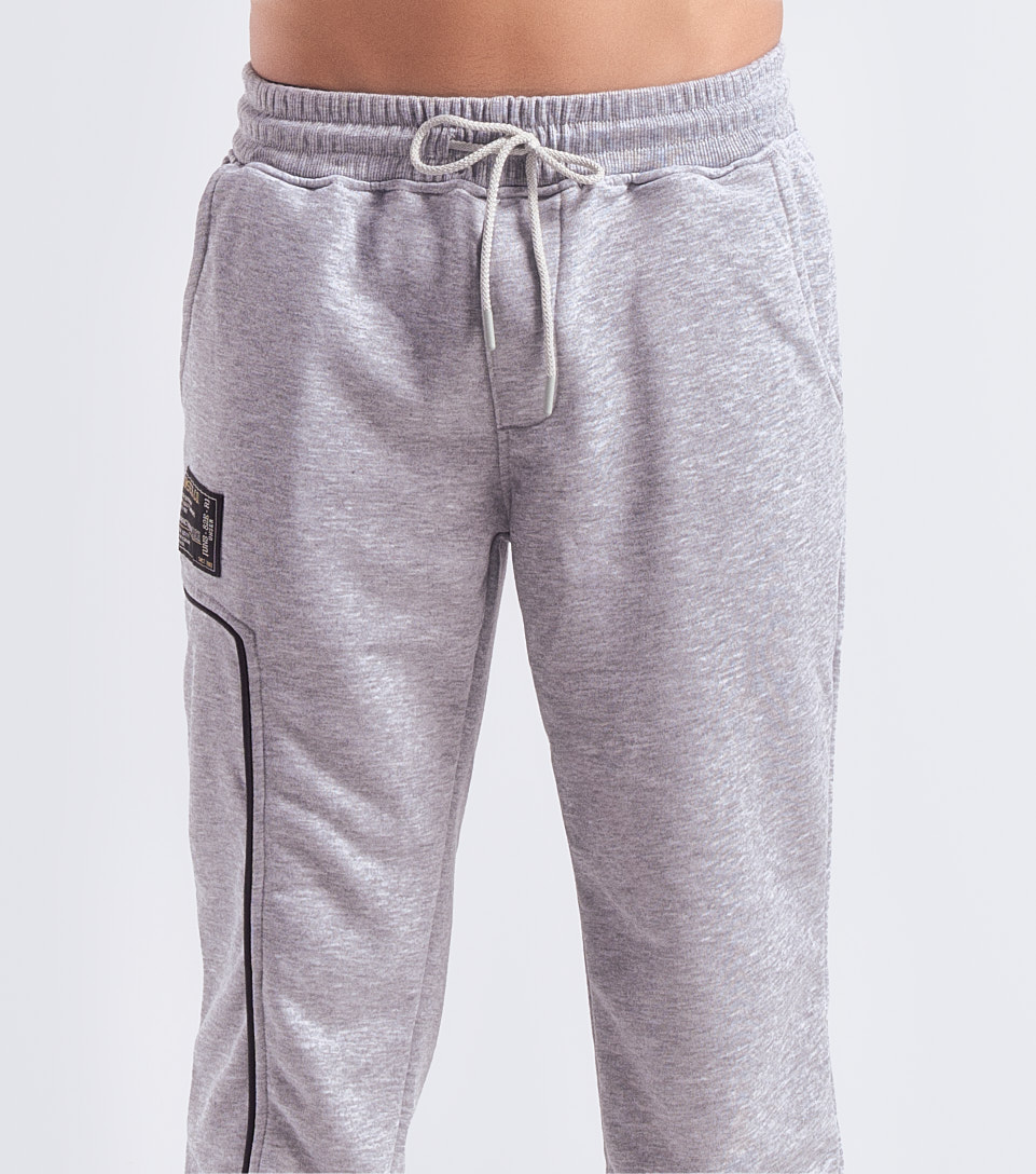 Jogger Para Hombre Unicolor Con Bolsillos Unser 830978 GR