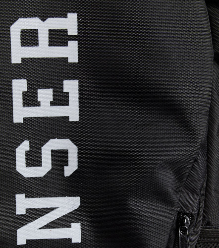 Morral Para Hombre Unicolor Con Bolsillos Y Texto UnserNG