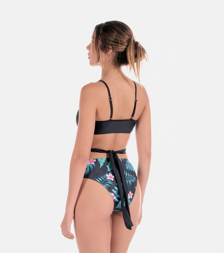 Set Traje De Bano Y Cardigan Estampado DerekVD