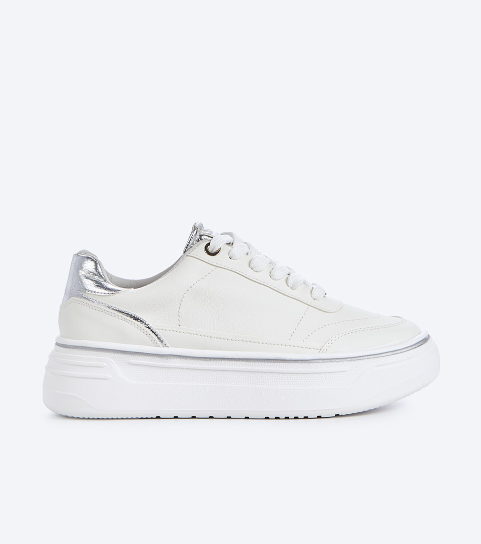 Tenis Para Mujer Combinados Con Cordones Derek 832513 PT