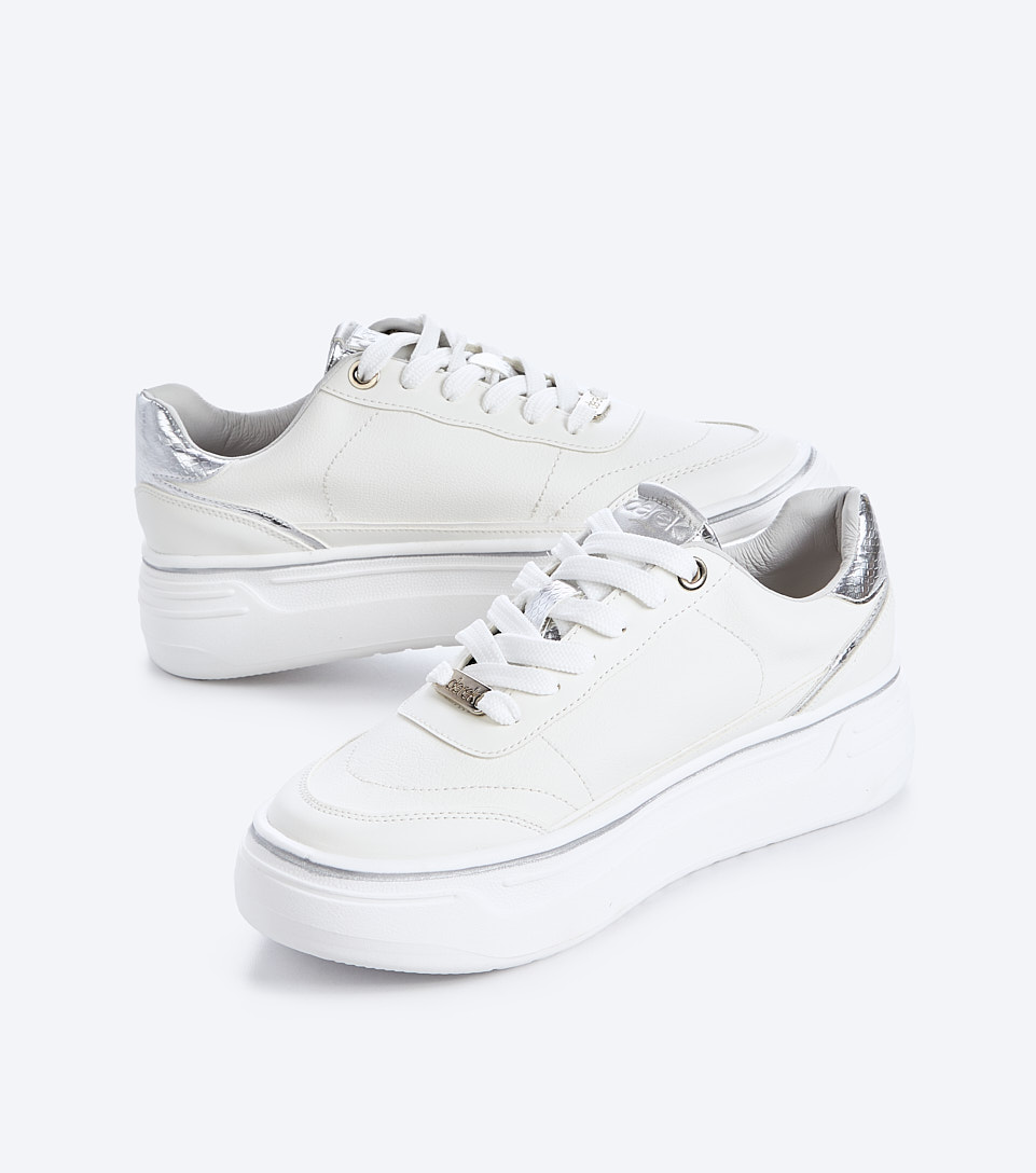 Tenis Para Mujer Combinados Con Cordones Derek 832513 PT