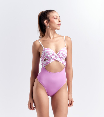 Vestido De Bano Una Pieza DerekLI