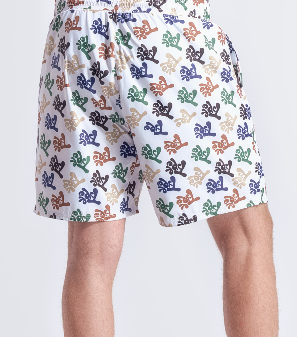 Mau Pantaloneta Estampada Typer 832599 BL