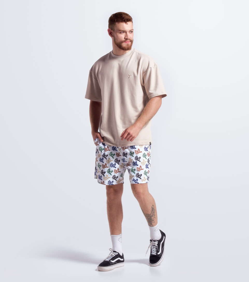 Mau Pantaloneta Estampada Typer 832599 BL