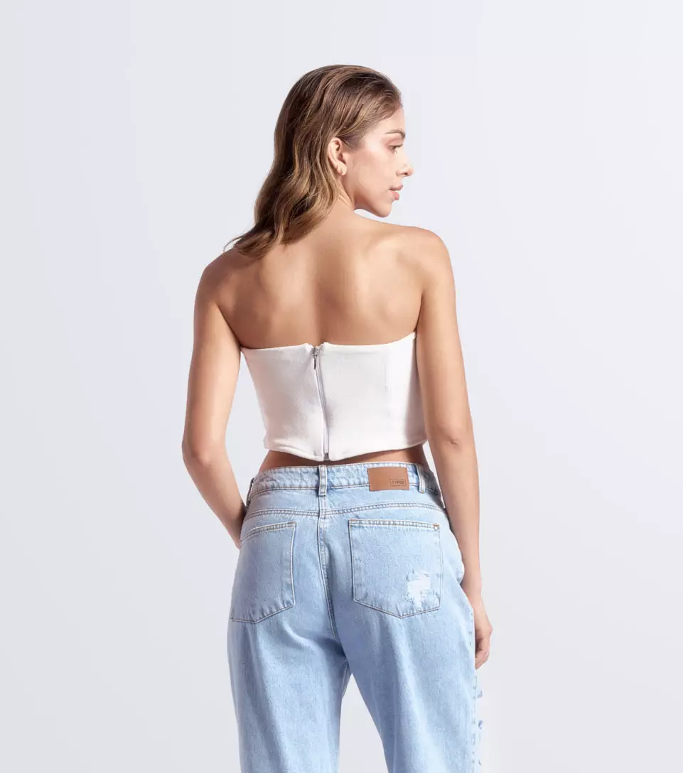 Amelia Corset En Burda Unicolor TyperAR