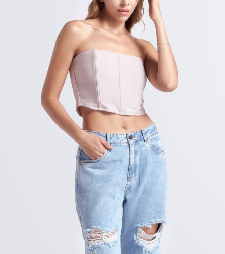 Amelia Corset En Burda Unicolor TyperKQ