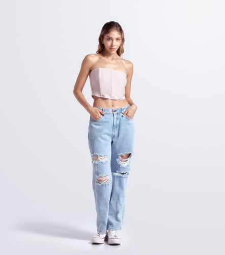Amelia Corset En Burda Unicolor TyperKQ