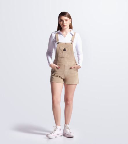 Fer Overall Corto En Corduroy Unicolor TyperKQ
