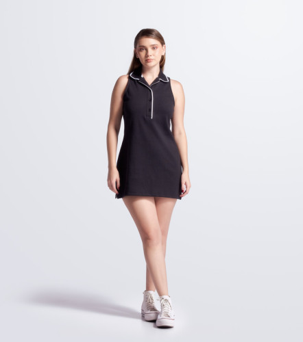 Gaby Vestido Tipo Polo Sin Mangas TyperNG