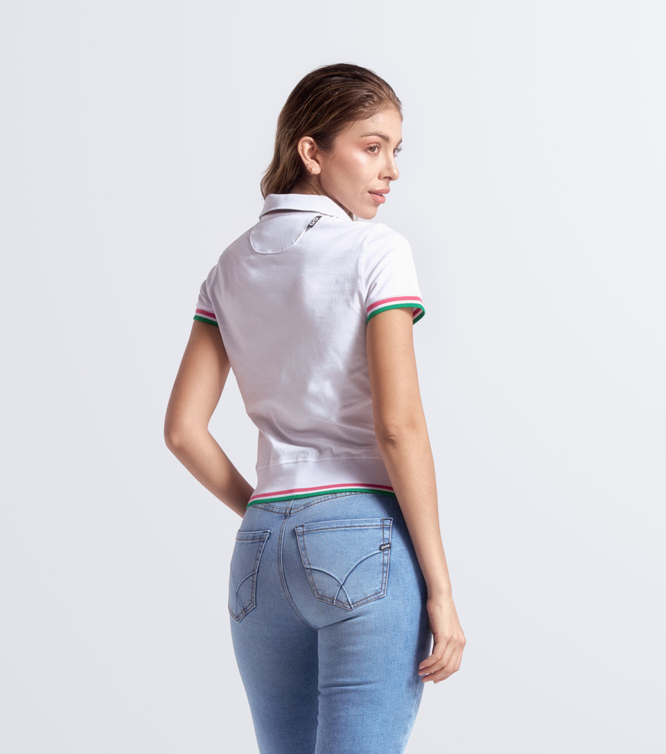 Antia Blusa Tipo Polo Femenina Groggy 832280 BL