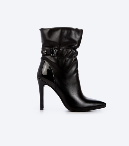 Bota Para Mujer Cana Media Con Tacon DerekNG
