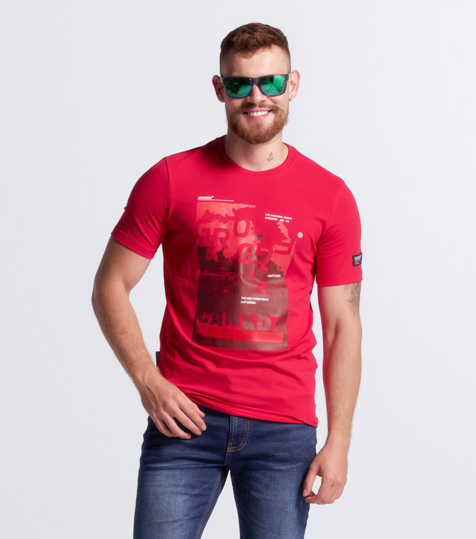 Braldi T Shirt Slim Masculina GroggyRJ