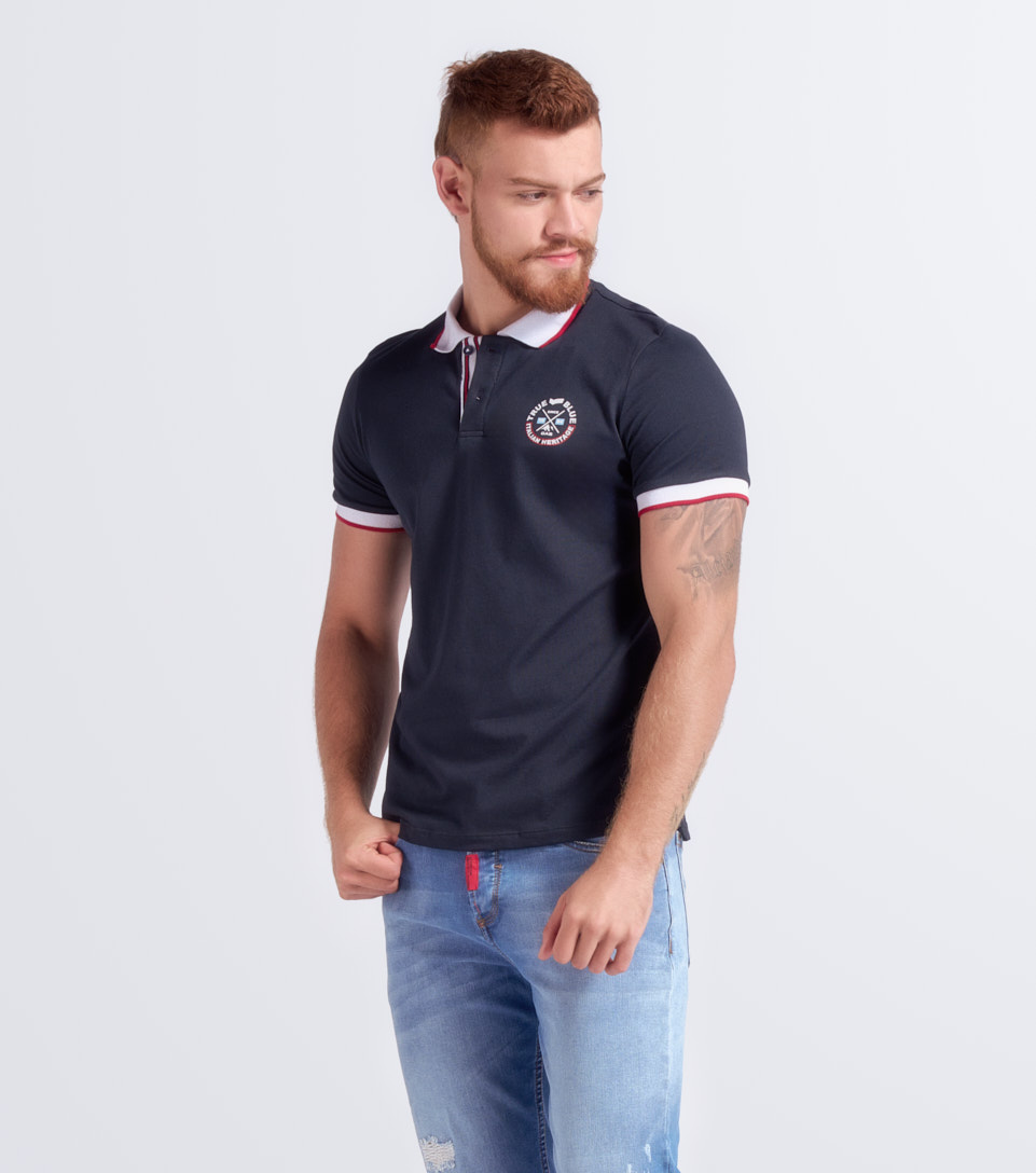 Cole Polo Slim Masculina GasAO