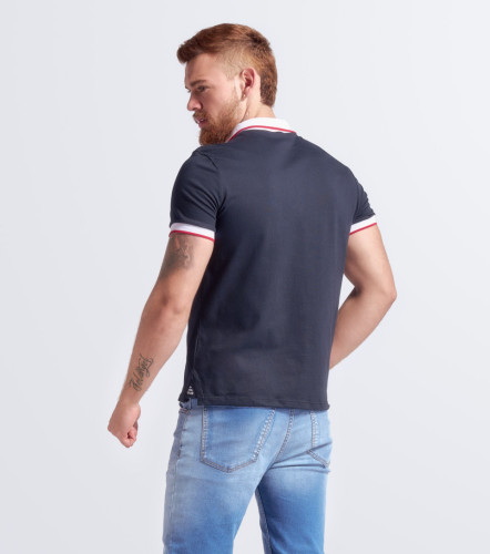 Cole Polo Slim Masculina GasAO
