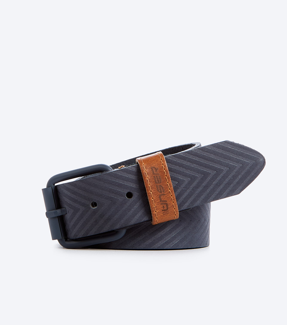 Correa Para Hombre Combinada En Cuero Unser 833878 AZ