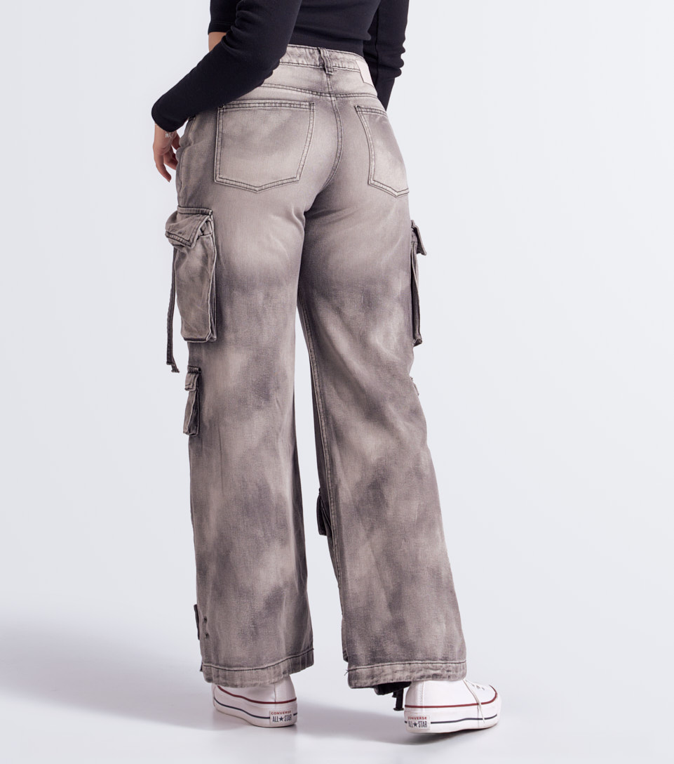 Dali Pantalon Cargo Descaderado Typer 833181 