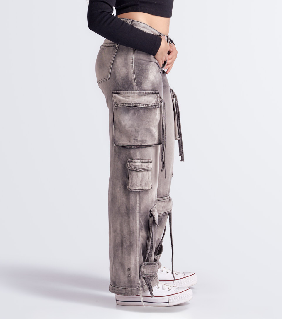 Dali Pantalon Cargo Descaderado Typer 833181 
