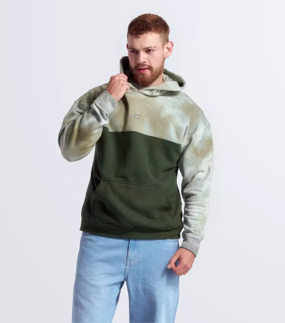 Dilan Hoodie Unicolor Oversize TyperBL