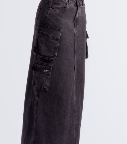 Estefani Falda Larga Con Bolsillos UnserNG