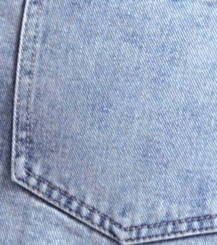 Falda Corta En Indigo Con Proceso Tina DerekAZ