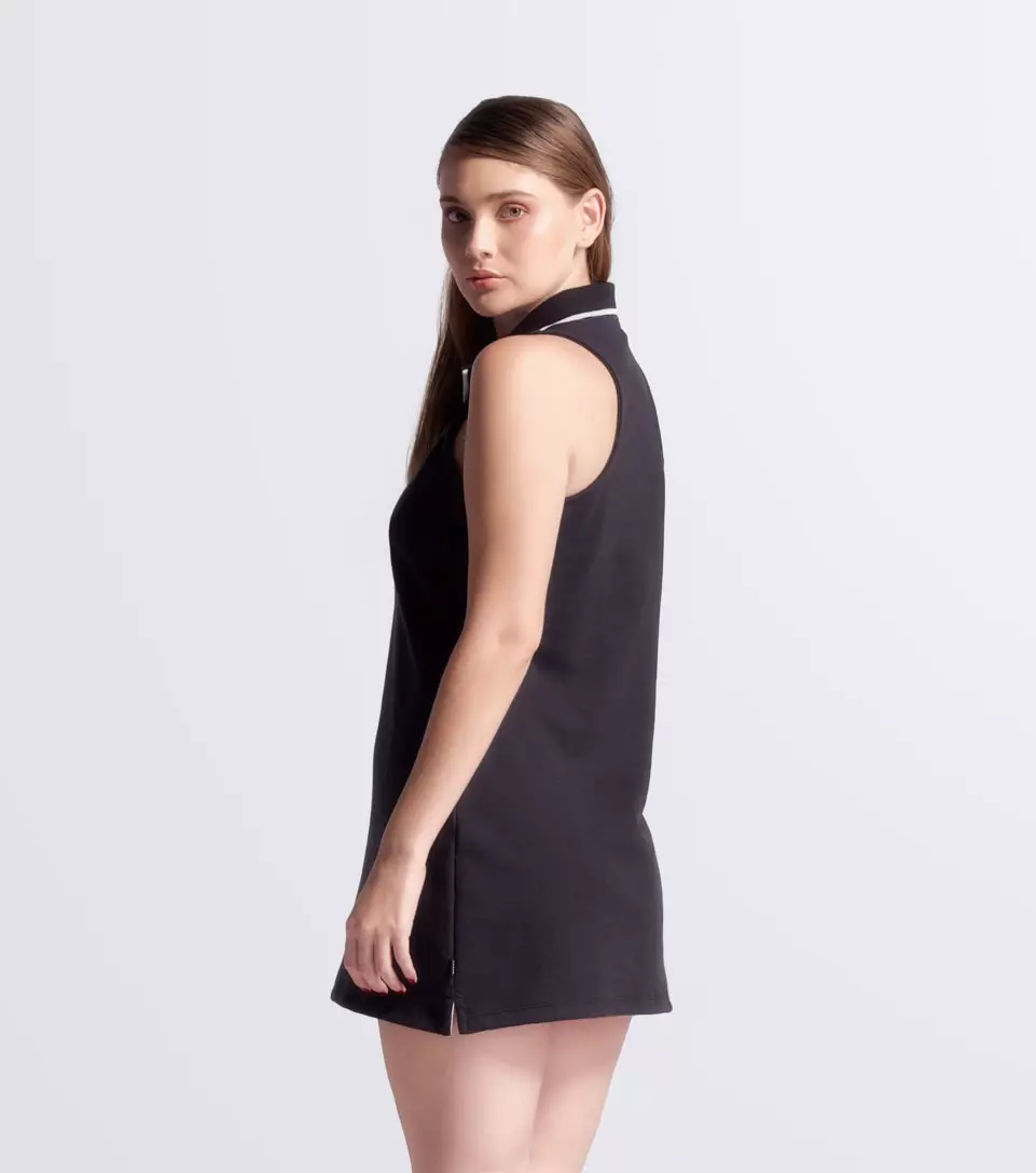 Gaby Vestido Tipo Polo Sin Mangas TyperNG