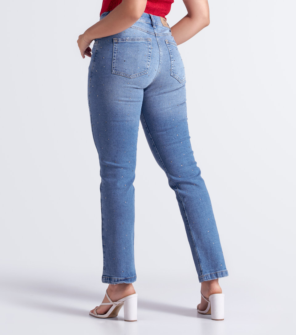 Jean Para Mujer Con Brillos Praga Sharik Derek 832771 AZ