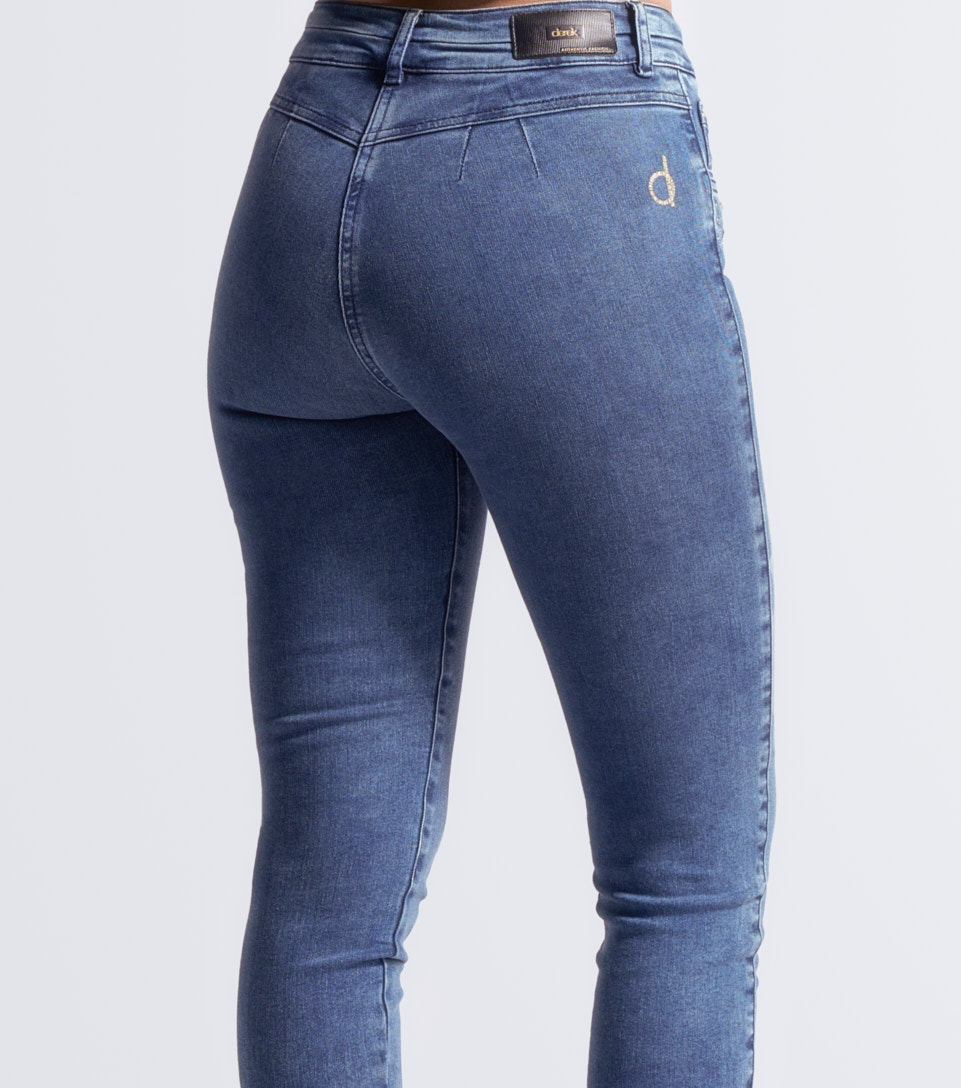 Jean Para Mujer Pull Up Con Brillos Barcelona Victoria Derek 829846 AZ