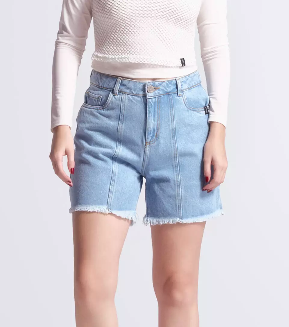 Karla Short Denim Con Cortes TyperAZ