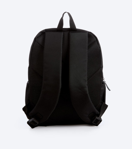 Morral Para Hombre Unicolor Con Bolsillos Y Texto UnserNG