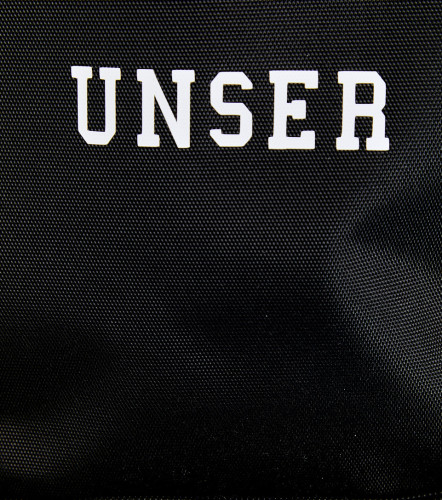 Morral Para Hombre Unicolor Con Bolsillos Y Texto UnserNG