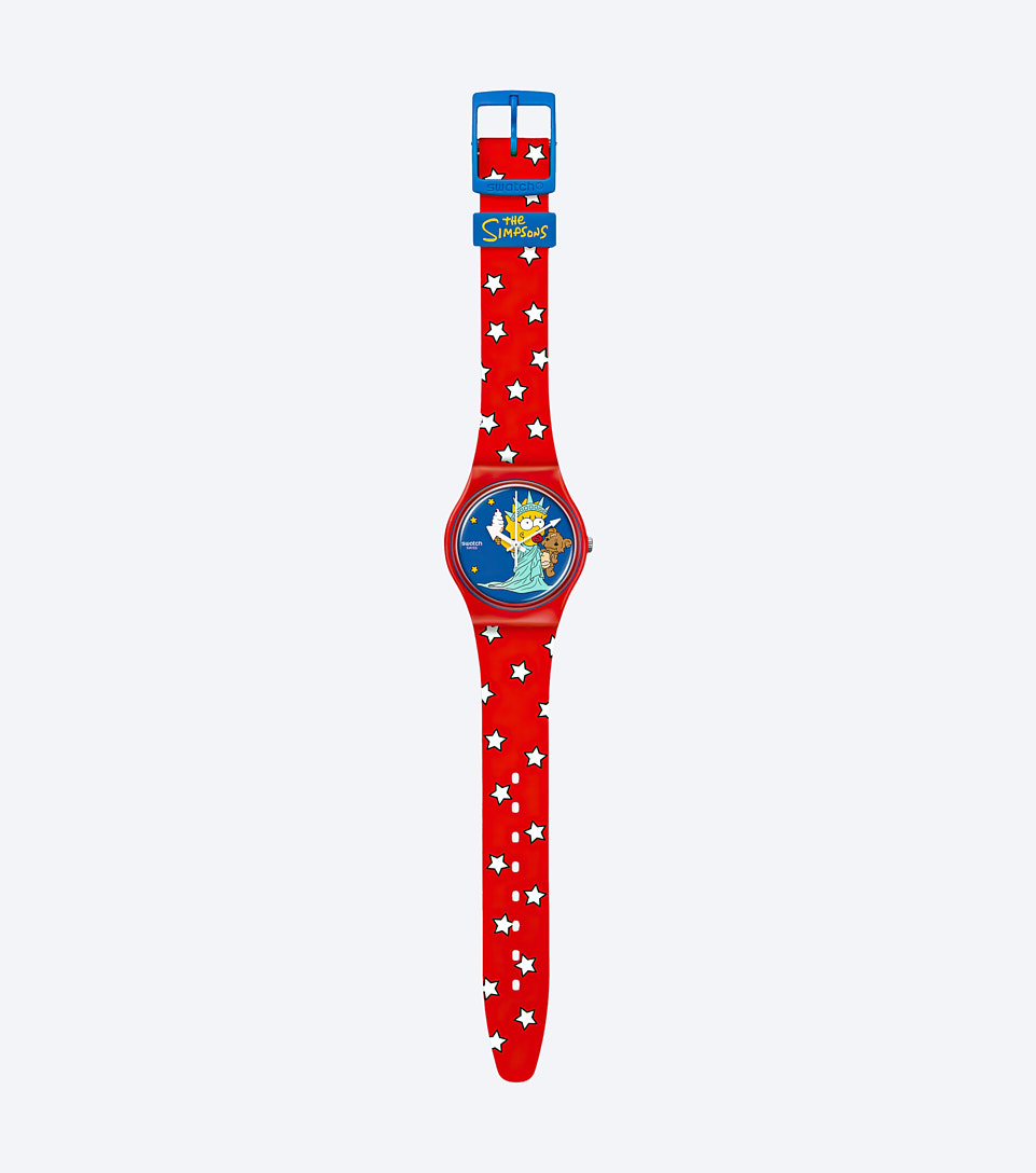 Reloj Little Lady Liberty Swatch 127393 RJ