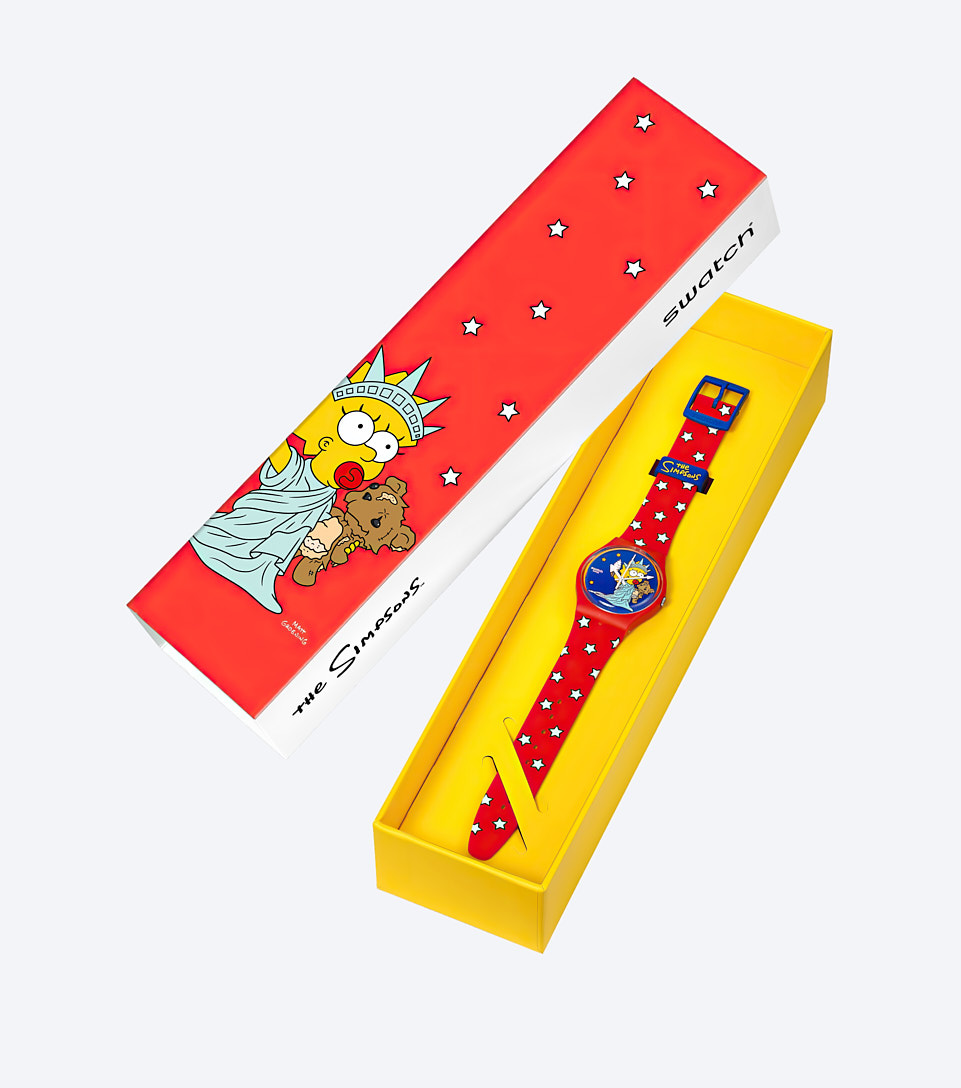 Reloj Little Lady Liberty Swatch 127393 RJ