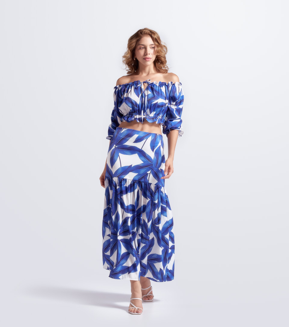 Vestidos Conjuntos De Falda Y Top Para Mujer Set Blusa Y Falda