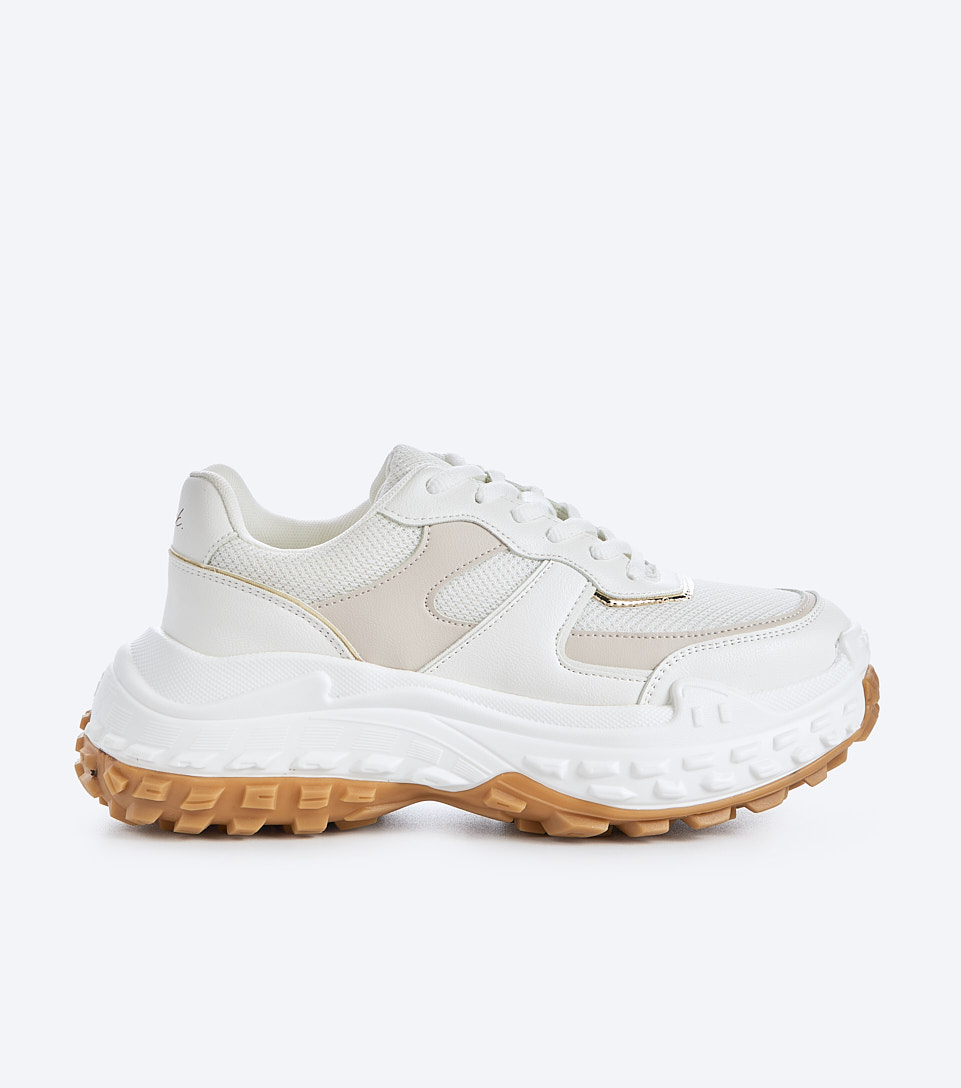 Tenis Para Mujer En Material Suela Alta Derek 828208 BL
