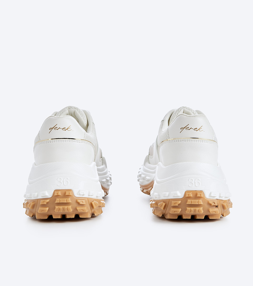 Tenis Para Mujer En Material Suela Alta Derek 828208 BL