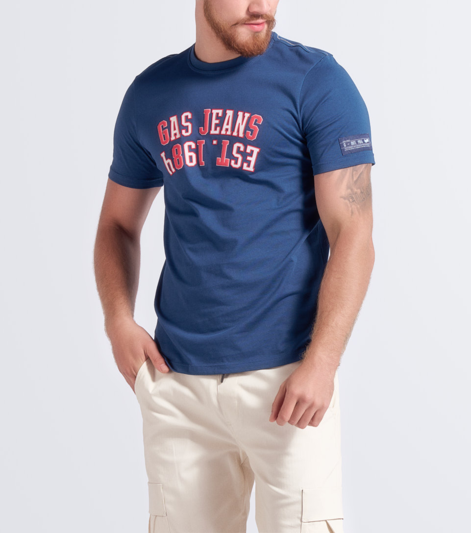Verst Camiseta Estampada Slim Fit Gas 832334 AD
