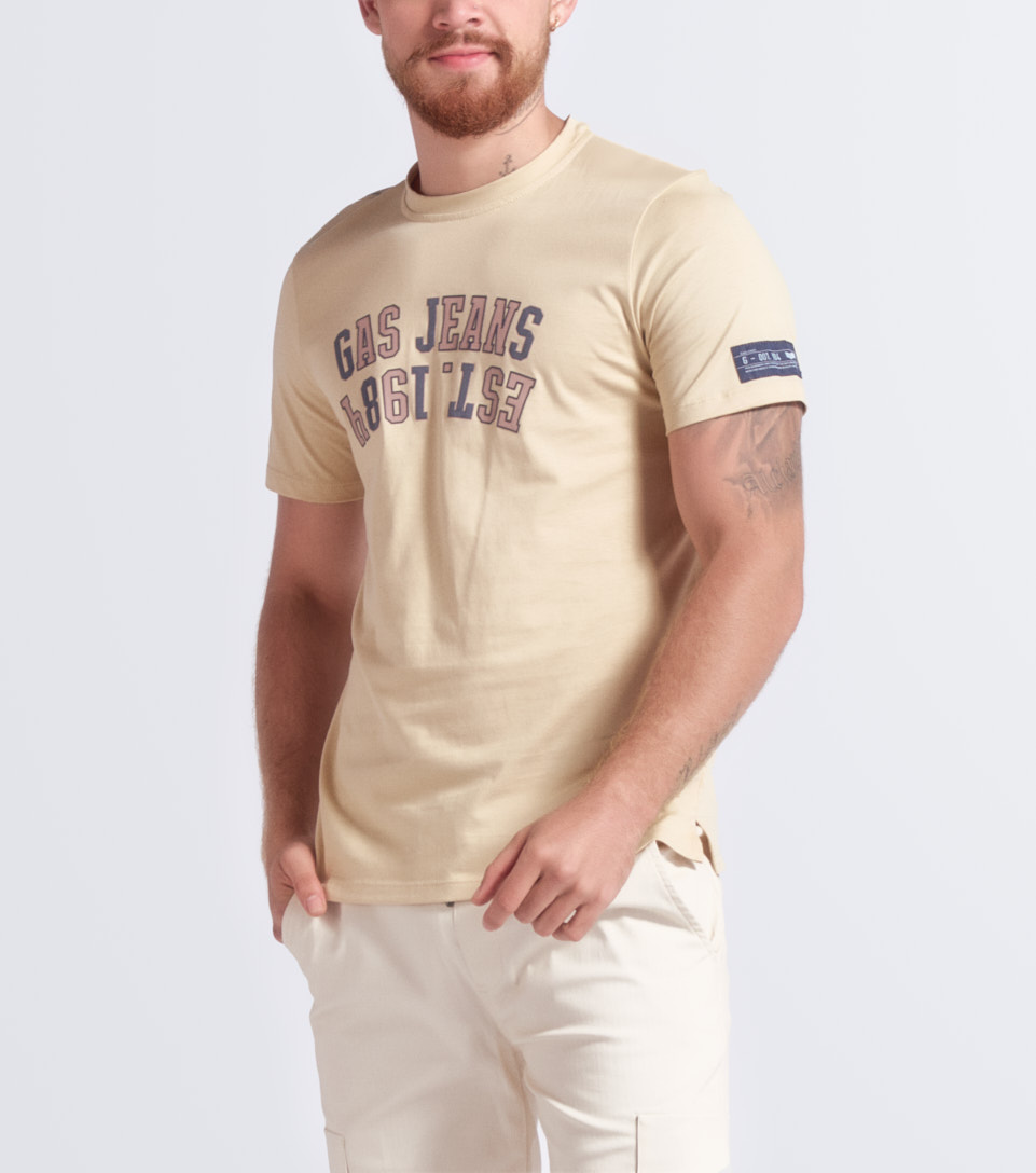 Verst Camiseta Estampada Slim Fit Gas 832334 AD