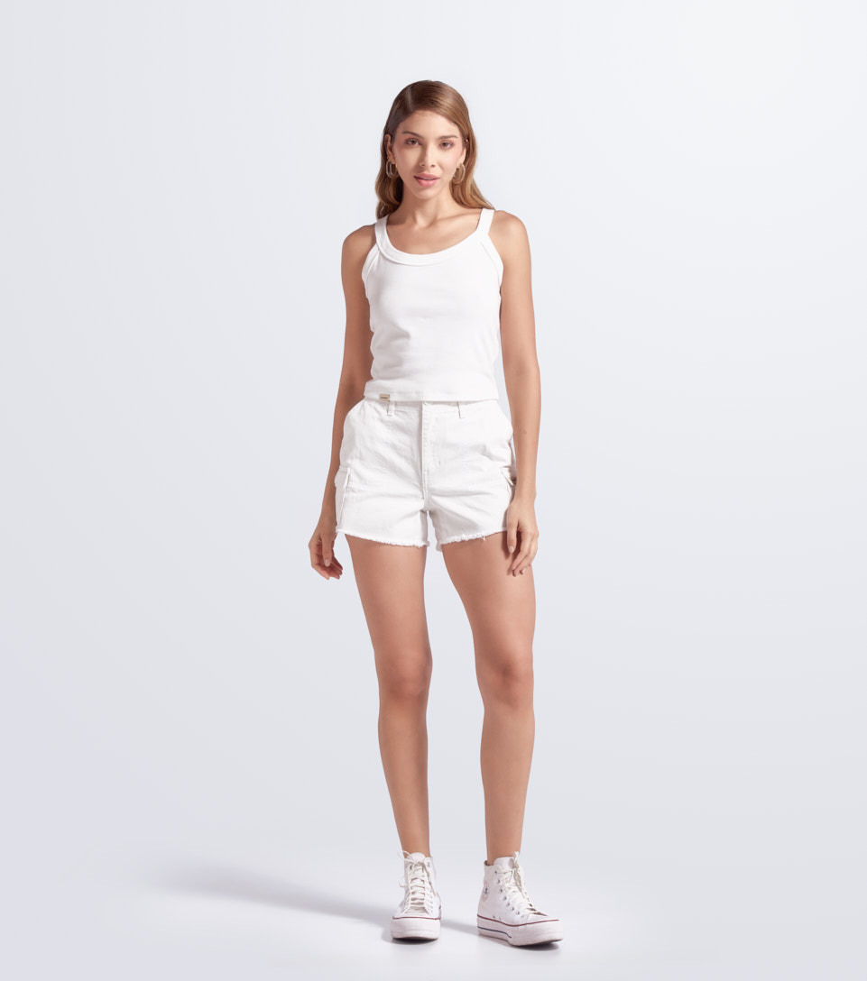 Ashly Blusa Cuello Redondo Con Tiras Unser 831567 AR