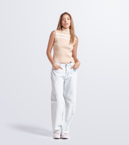 Isabella Blusa Tejida Bicolor TyperKQ