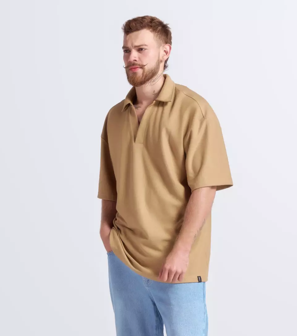 Tony Polo Oversized Texturizado TyperMT