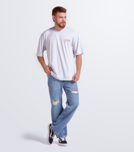 Eddie T Shirt Extra Oversized Estampada TyperGR