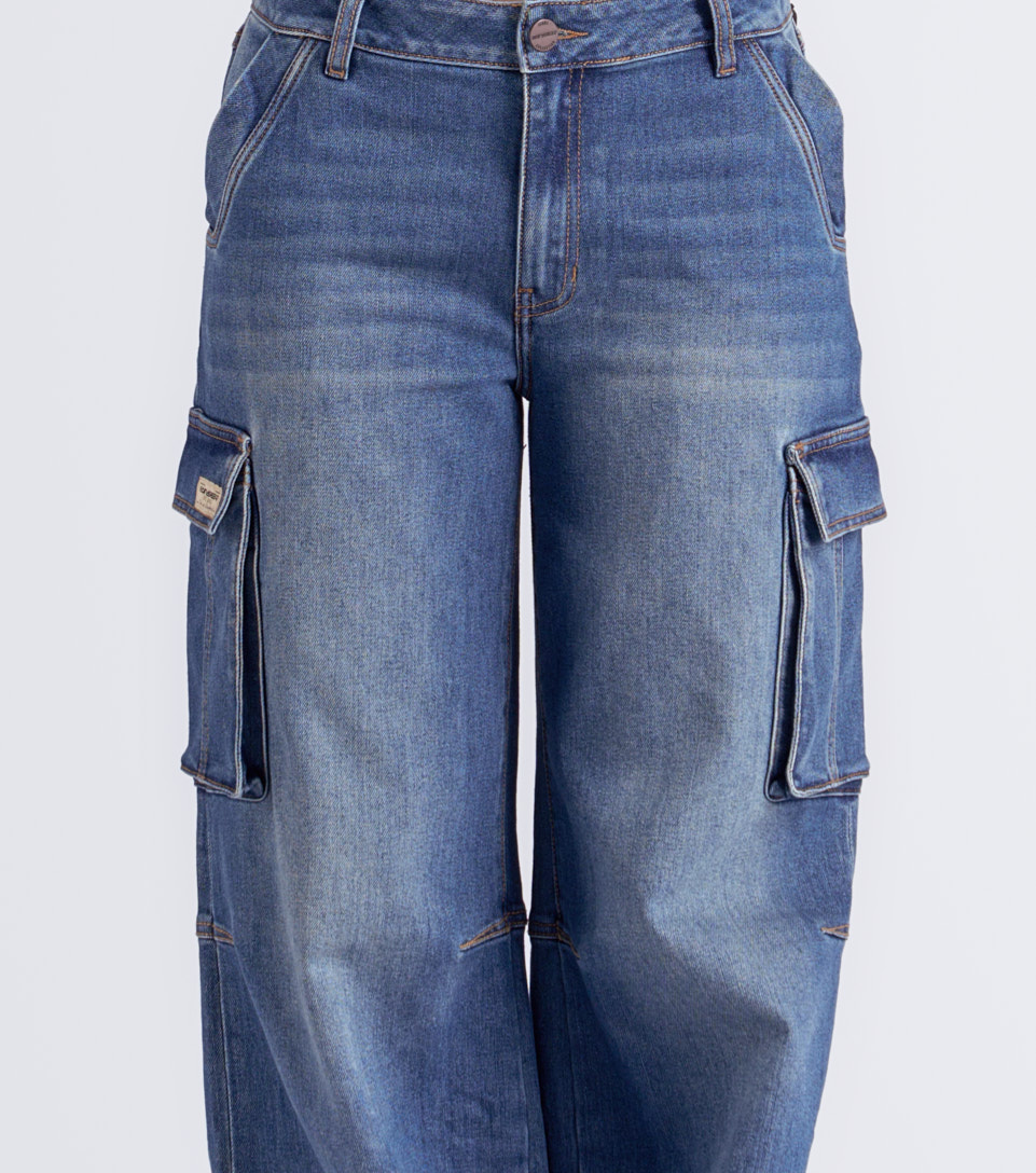 Bernes Nina Pantalon Con Bolsillos Y Corte Unser 831836 AZ