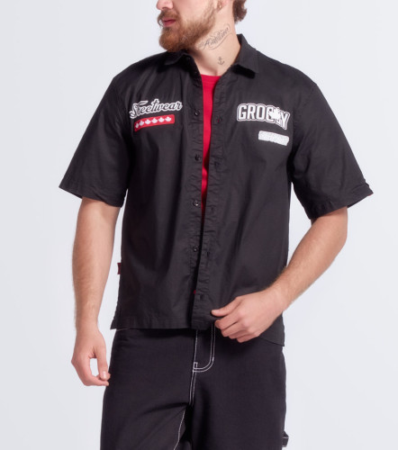 Brais Camisa Resort Regular Masculina GroggyNG