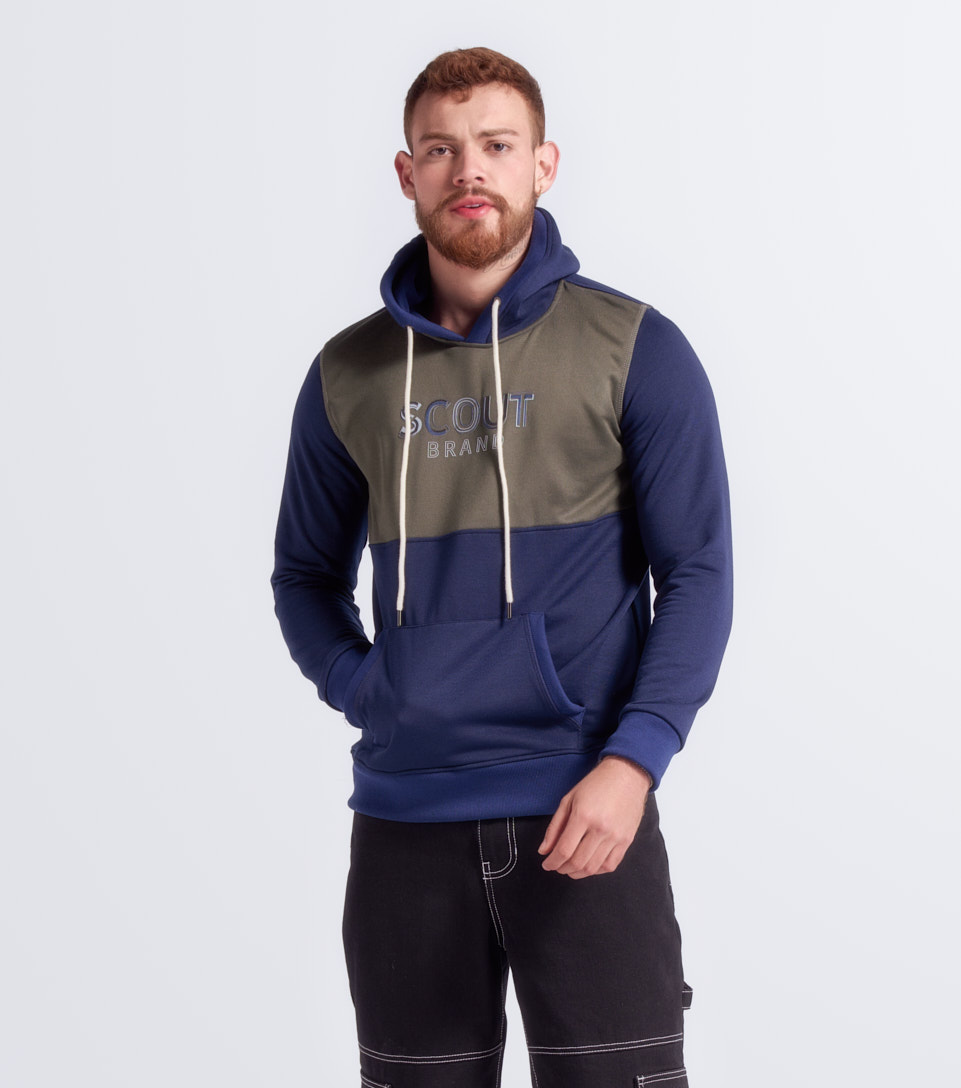 Buso Scout Blocking Logo Hoodie 127493 AO