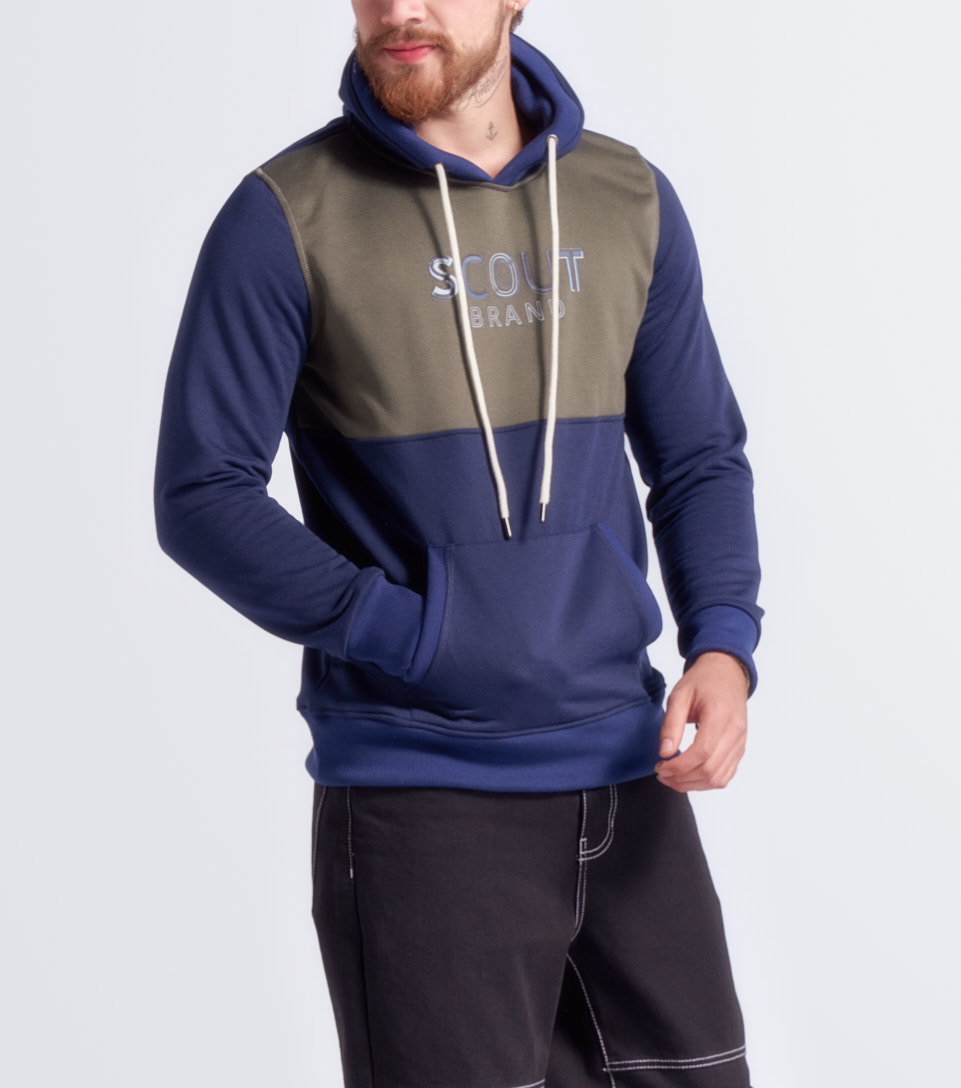 Buso Scout Blocking Logo Hoodie 127493 AO