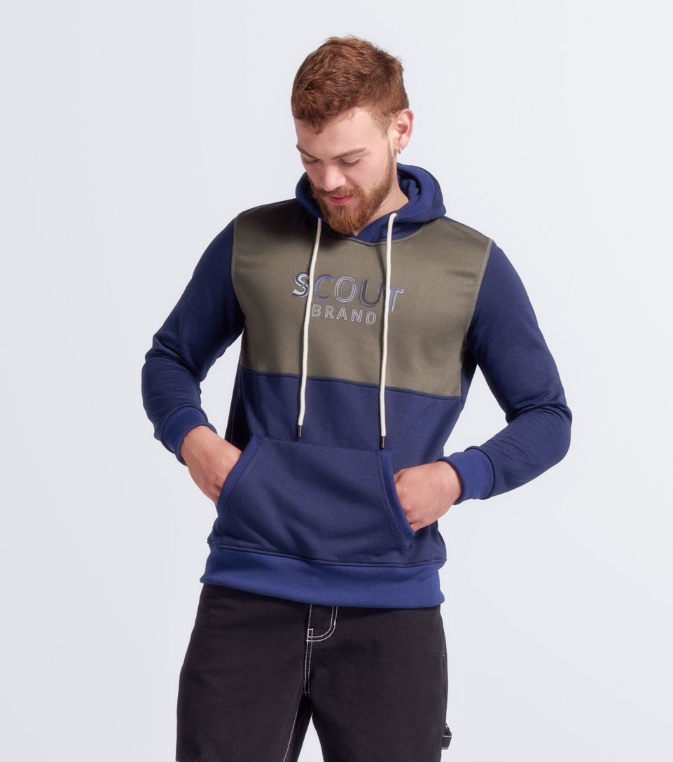 Buso Scout Blocking Logo Hoodie 127493 AO