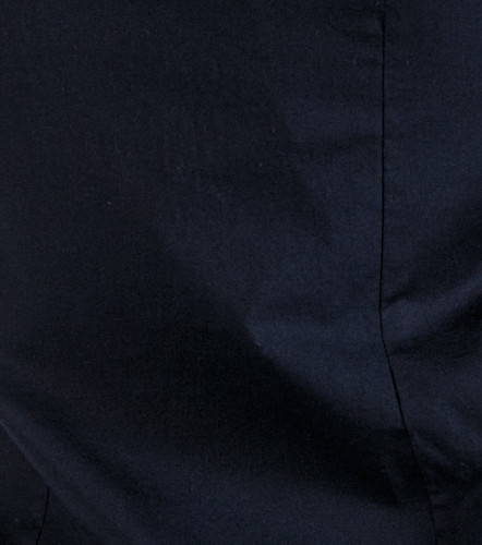 Camisa Billy Slim Popelina Strech Unicolor Sin Bolsillo UnserAZ