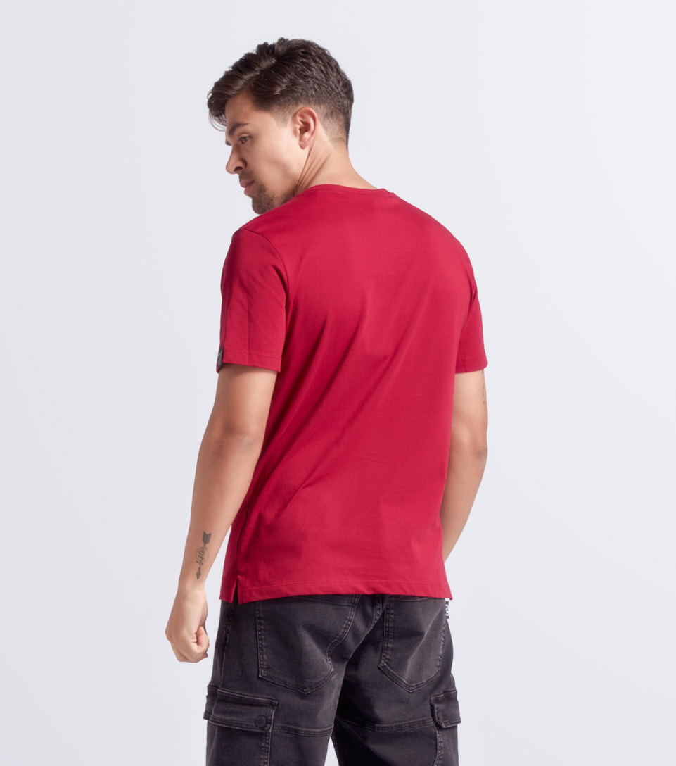 Clerc Camiseta Estampada Slim Fit Masculina Gas 832333 RJ